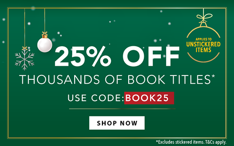 Christmas book deal - 25% off thousands of titles (applies to unstickered products)