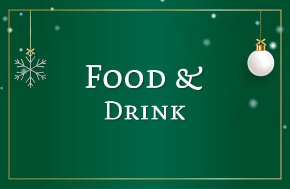 Christmas books - food & drink 