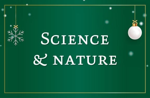 science & nature books from the christmas catalogue 