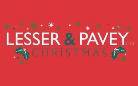 Xmas Lesser & Pavey Banner
