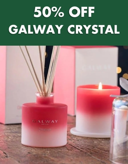 Xmas Gift: Galway Crystal Slide 