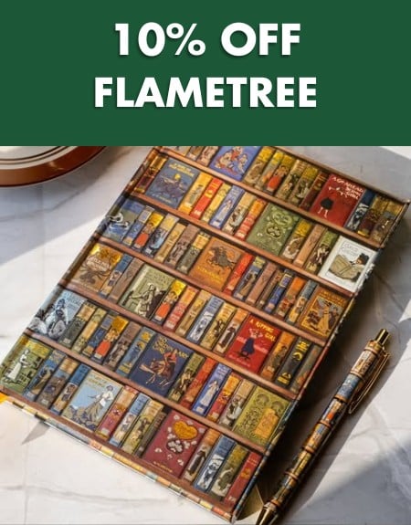 Xmas Stationery: Flametree Slide 