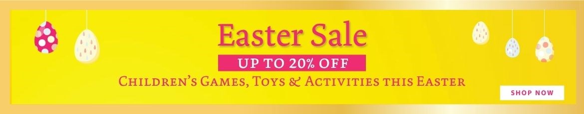 Easter Sale - up to 20% off children's games, toys & activities