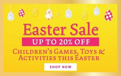 Easter Sale - up to 20% off children's games, toys & activities