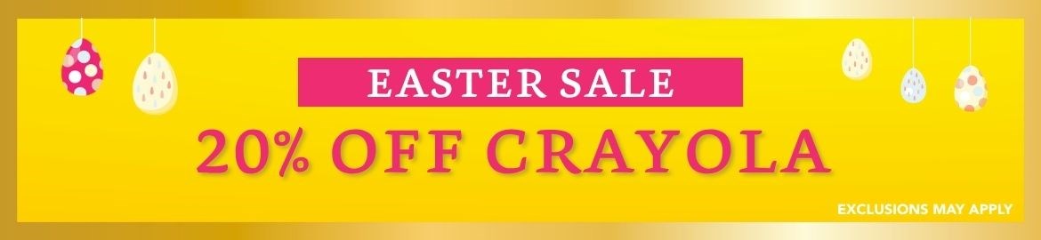 Easter Banner: Crayola