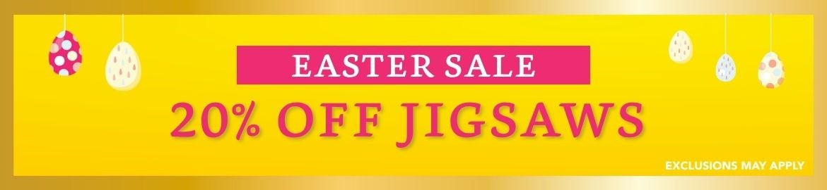 Easter Banner: Jigsaws