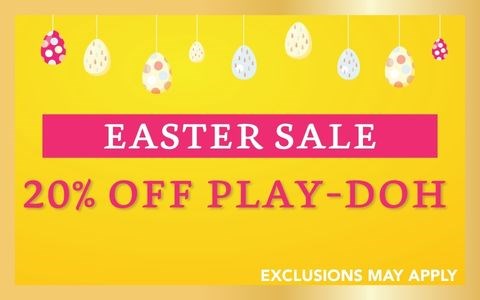Easter Banner: Play-Doh
