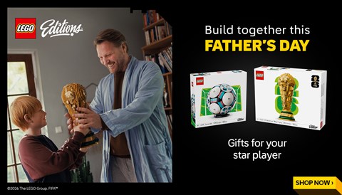 Fathers Day: LEGO football Banner