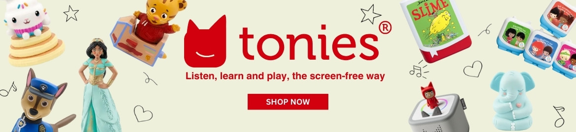 Tonies Shop Now Banner