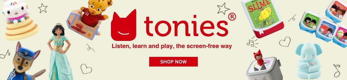 Tonies Shop Now Banner