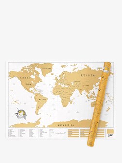 Luckies Scratch Map Travel Edition
