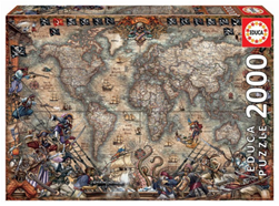 Pirates Map 2000pc Puzzle