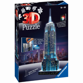 Empire State Building 3D Puzzle with lights 216pc