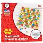 Bigjigs Snakes and Ladders