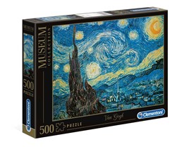 Clem Great Museum 500pc Puzzle Van Gogh: Starry Night