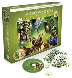 David Atttenborough Micro Monsters Jigsaw + DVD
