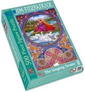 Jim Fitzpatrick Singing Swans Jigsaw 500pc