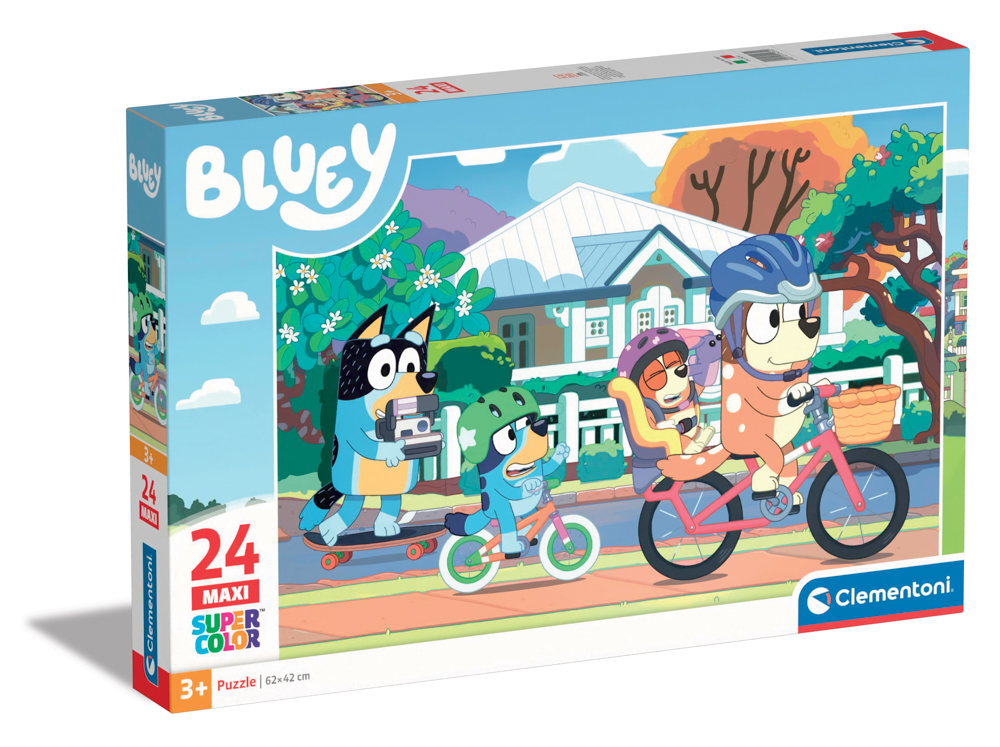 Clementoni 24 Maxi Bluey Jigsaw Puzzle