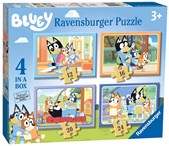 Ravensburger Bluey 4 in 1 Box Puzzle 