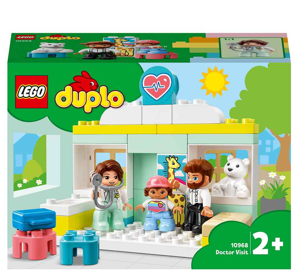 bagage talsmand Forbløffe LEGO DUPLO Doctor Visit Building Bricks Set 10968