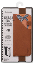 Bookaroo Glasses Case Brown
