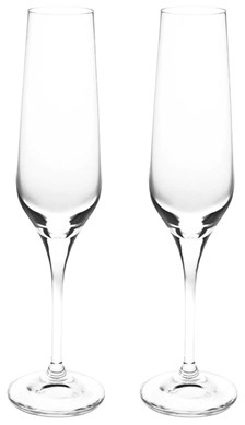 Tipperary-Eternity S/2 Crystal Champagne Glasses-150584