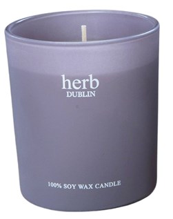 HERB DUBLIN Lavendar Boxed Candle