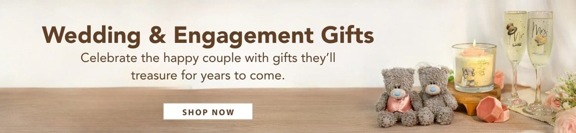 Gifting: wedding and engagement gifts banner