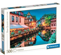 Clementoni 500 pc puzzle STRASBOURG OLD TOWN