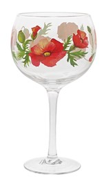 Ginology Gin Poppies Copa Glass