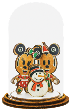 Kloche Disney Home for Christmas -Mickey & Minnie - Gingerbr