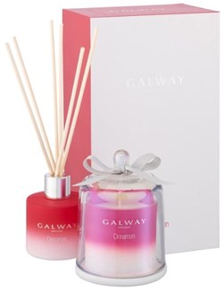Galway Crystal Cinnamon Scented Gift Set