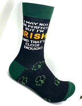 Irish Sock Co. I May Not Be Perfect but I'm Irish