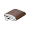 Newbridge Silver Stainless Steel Hip Flask with PU Leather S