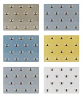 Tipperary Crystal Bees Placemats Set of 6