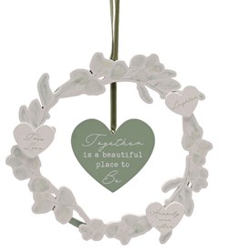 Love Story 'Together is a Beautiful..' Wreath