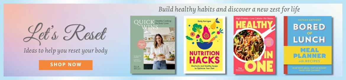 new year resolutions - positivity & health books