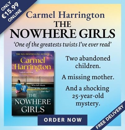 the nowhere girls by carmel harrington banner