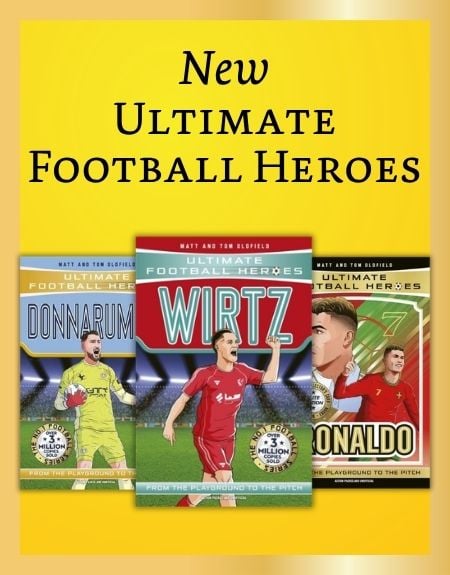ultimate football heroes books 