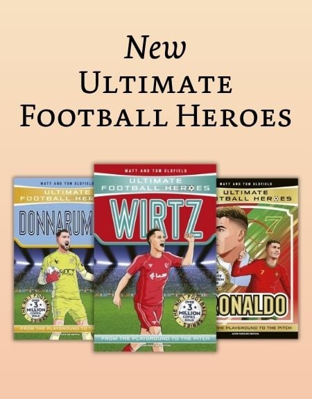 ultimate football heroes books 