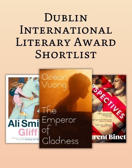 Dublin international literary award shortlist 2026 