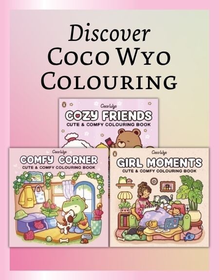 COCO WYO COLOURING BOOKS 