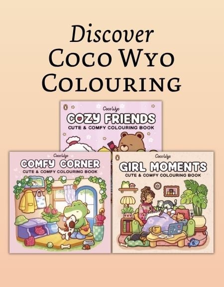 COCO WYO COLOURING BOOKS 