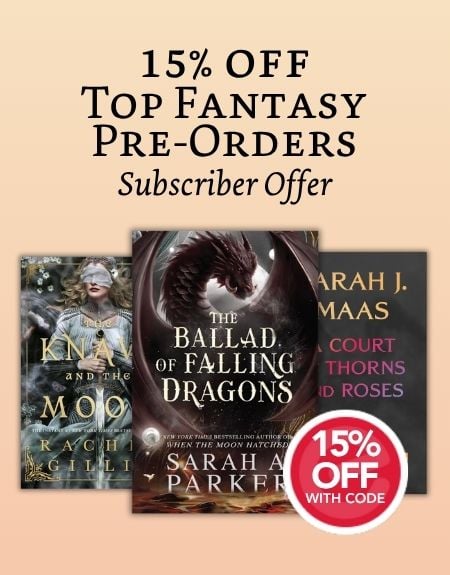 subscriber offer -15% off selected April releases 
