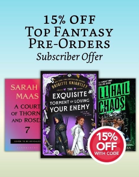 subscriber offer -15% off selected April releases 