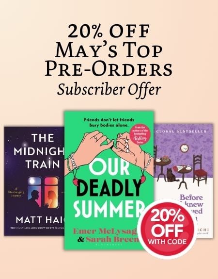 subscriber offer -20% off selected may releases 