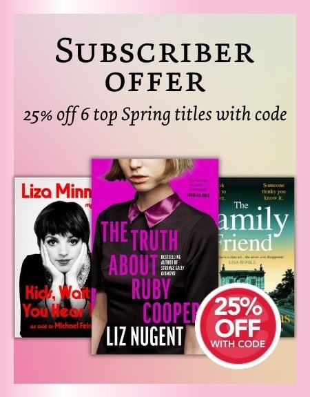 subscriber offer - 25% off 6 top spring titles 