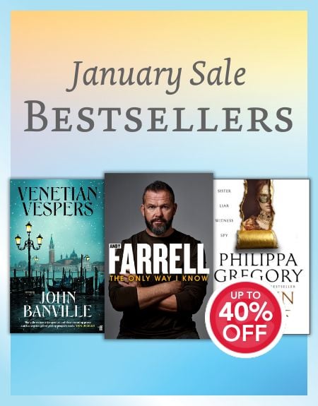 january sale up to 40% off bestselling books 