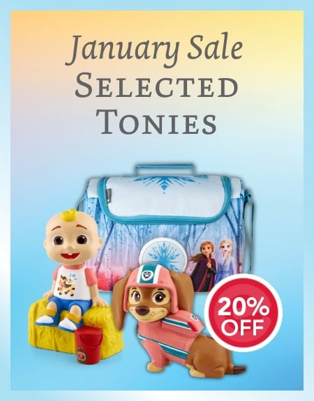 january sale 20% off selected games 