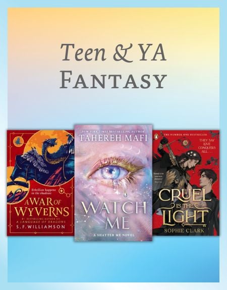 teen & young adult fantasy books 